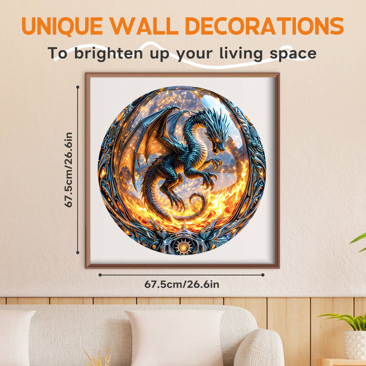 Dragonfire Orb 1000 Piece Puzzle