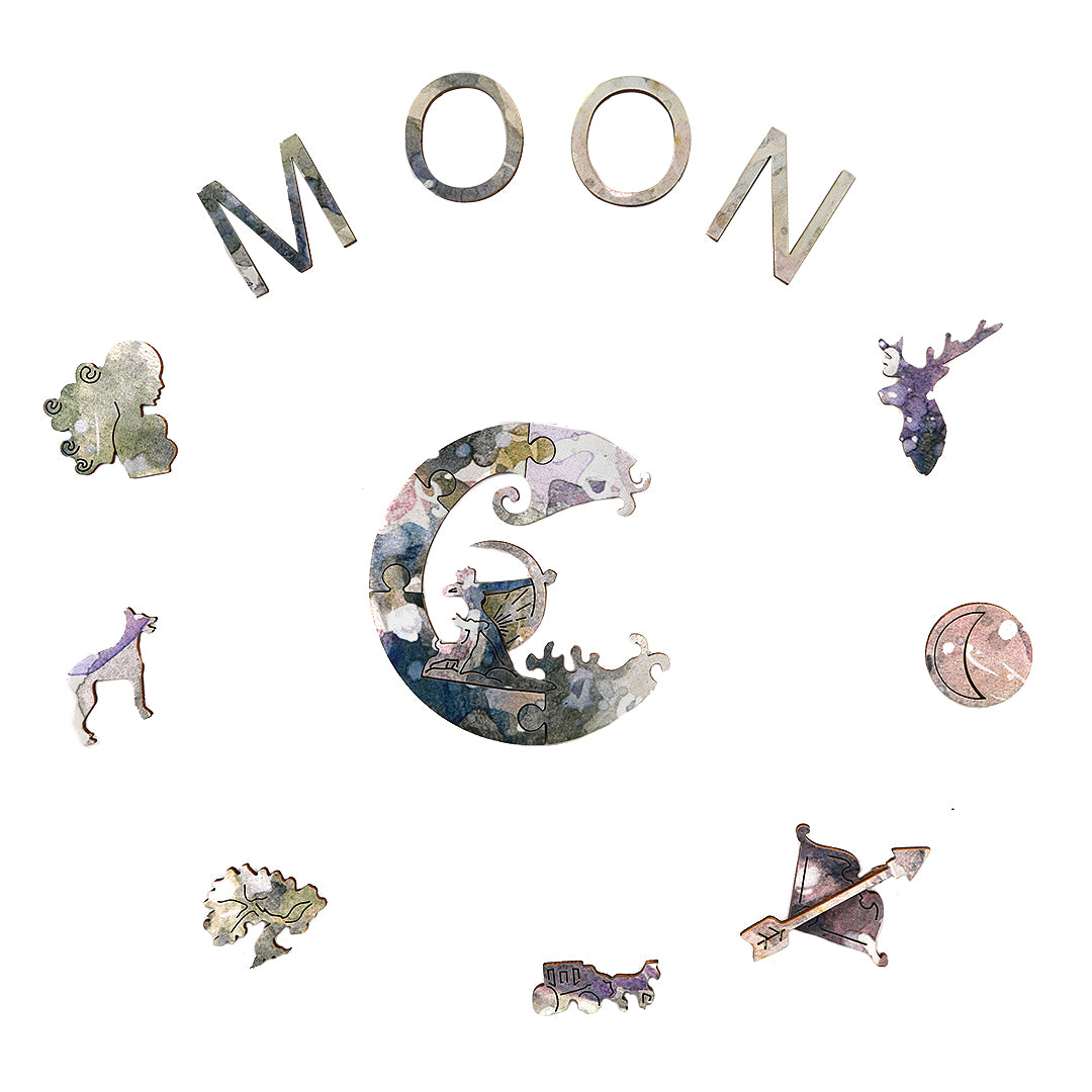Space Planet Wooden Jigsaw Puzzle