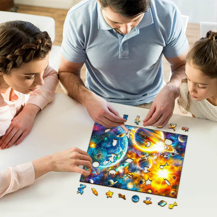 Cosmic Reverie-1 Wooden Jigsaw Puzzle