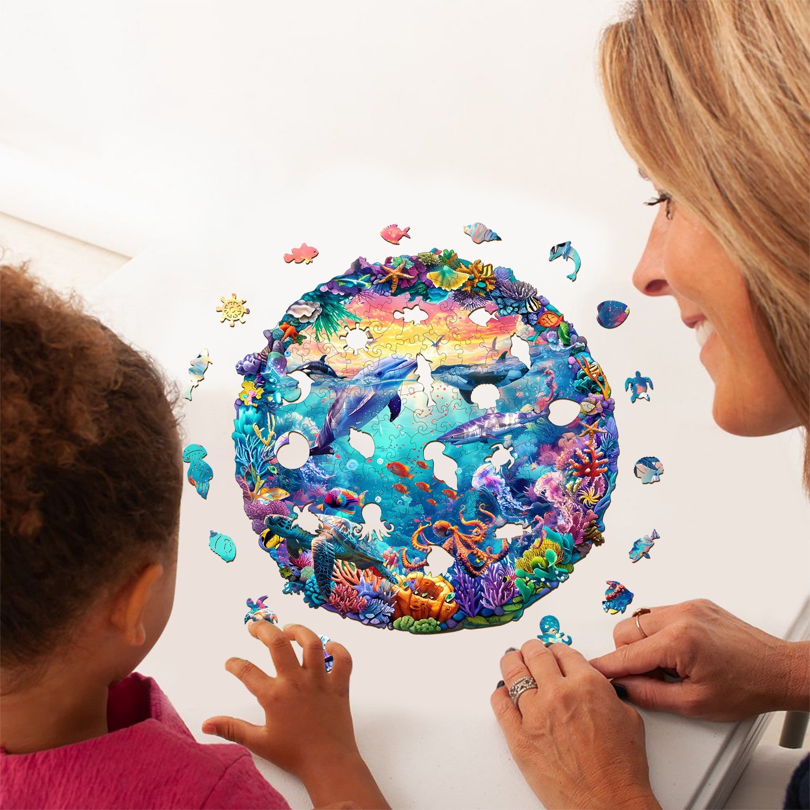 WOODBESTS | Sea World Wooden Puzzle – Woodbests