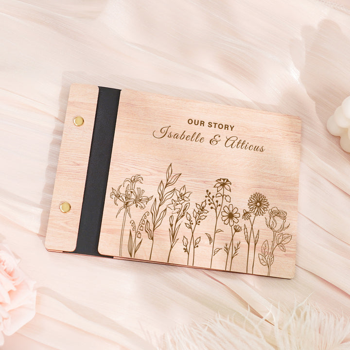 Elegant Wedding Photo Album - Best Wedding Gift