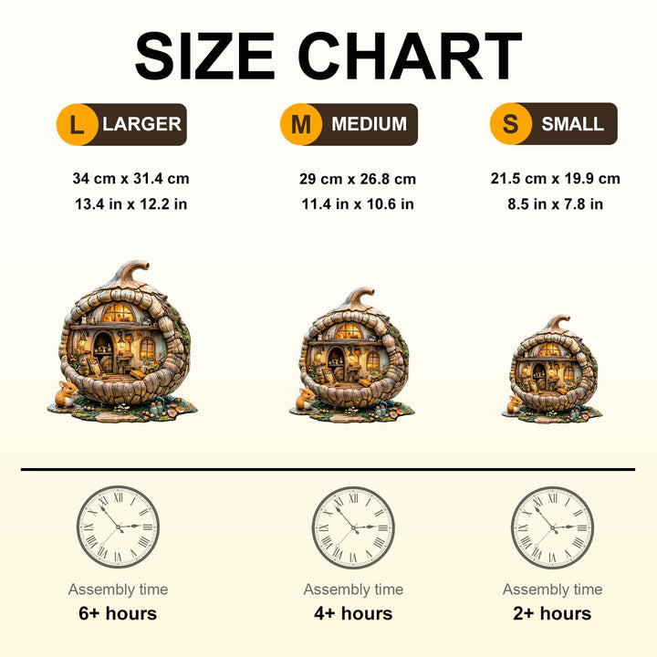 Acorn mouse Wooden Jigsaw Puzzle