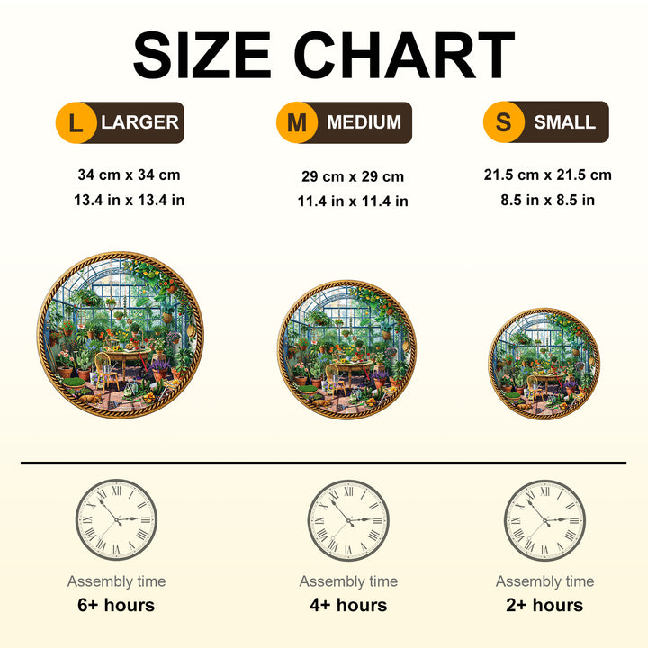 botanical garden Wooden Jigsaw Puzzle