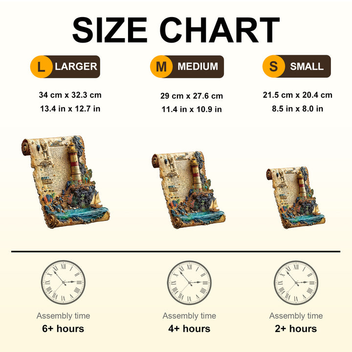 Lighthouse Tale Wooden Jigsaw Puzzle