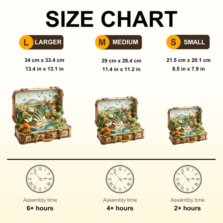 Sydney Opera House Tour Wooden Jigsaw Puzzle