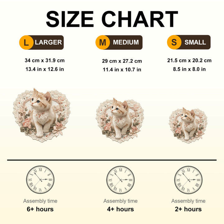 Lace Whispers Wooden Jigsaw Puzzle