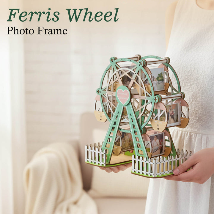 Fresh Mint – DIY 3D Wooden Photo Frame Ferris Wheel