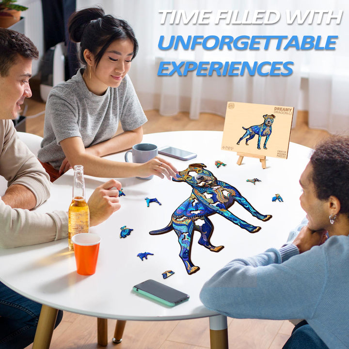 Pitbull Wooden Jigsaw Puzzle