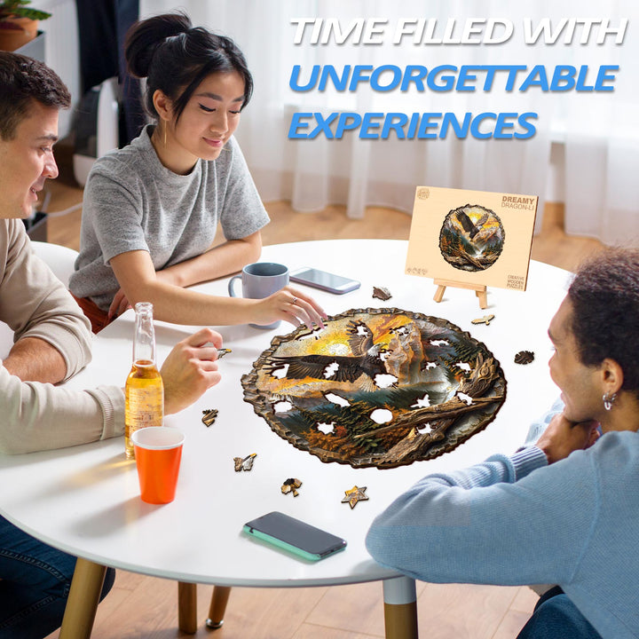 King of the Sky Wooden Jigsaw Puzzle