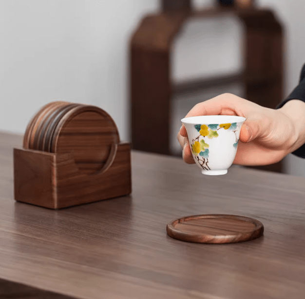 Minimalist Wooden Coasters