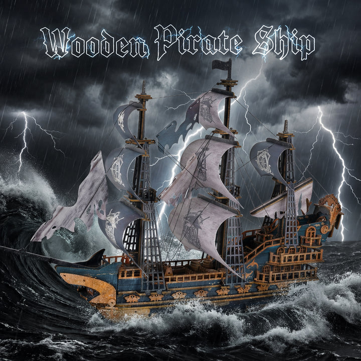 3D Wooden Mechanical Kit - Phantom Sail