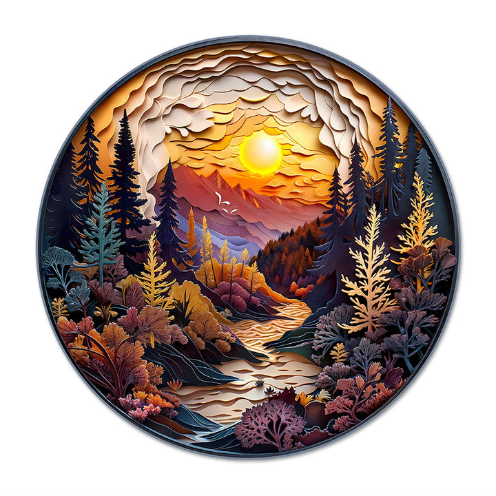 Sunset Forest 1000 Piece Puzzle