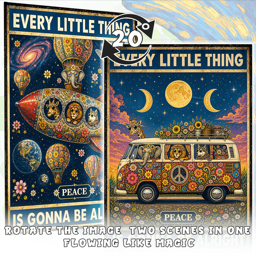 Every Little Thing - Morphing Lenticular Puzzle