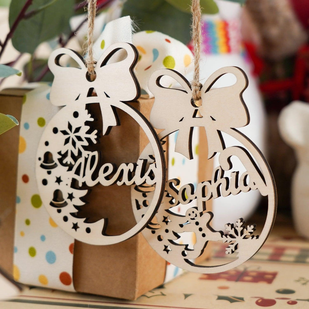 Personalized Christmas Name Ornament