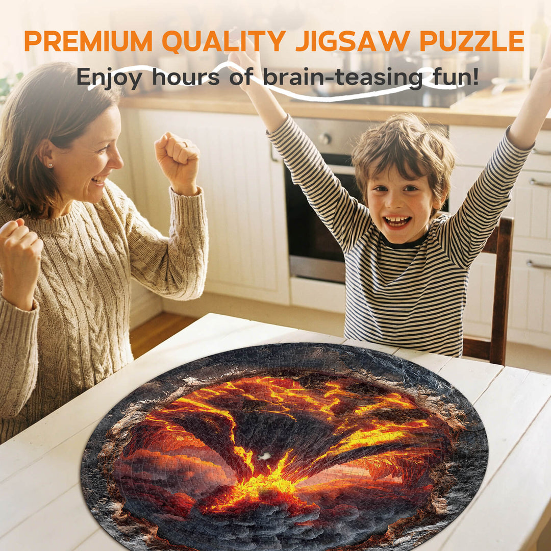 Eruption Portal 1000 Piece Puzzle