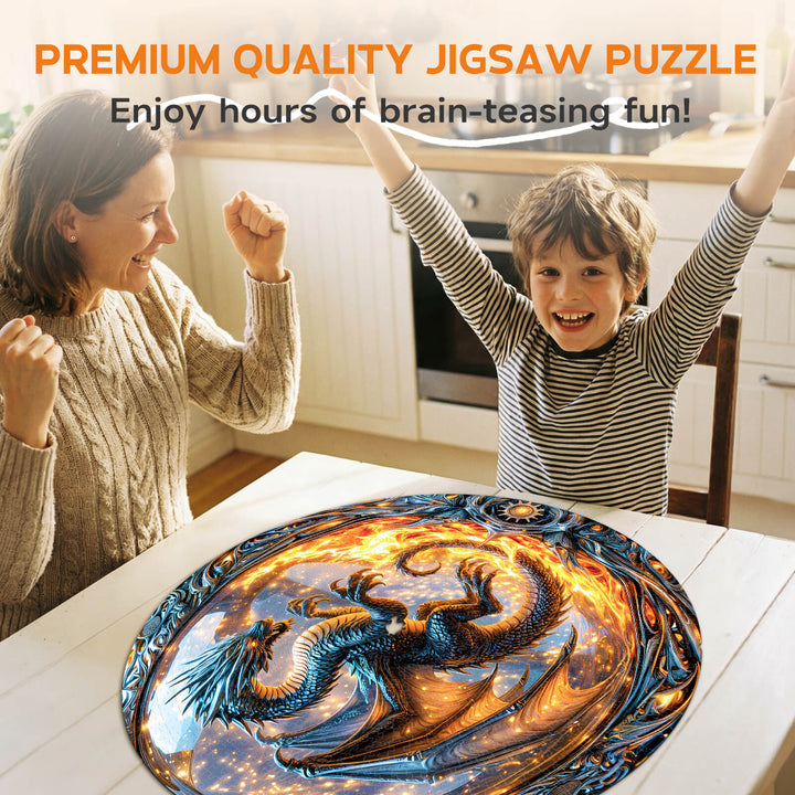 Dragonfire Orb 1000 Piece Puzzle