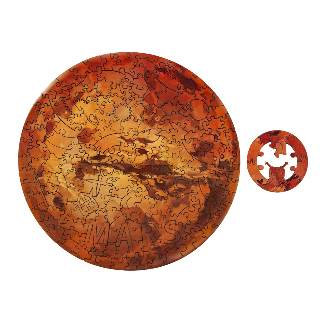 Space Planet Wooden Jigsaw Puzzle