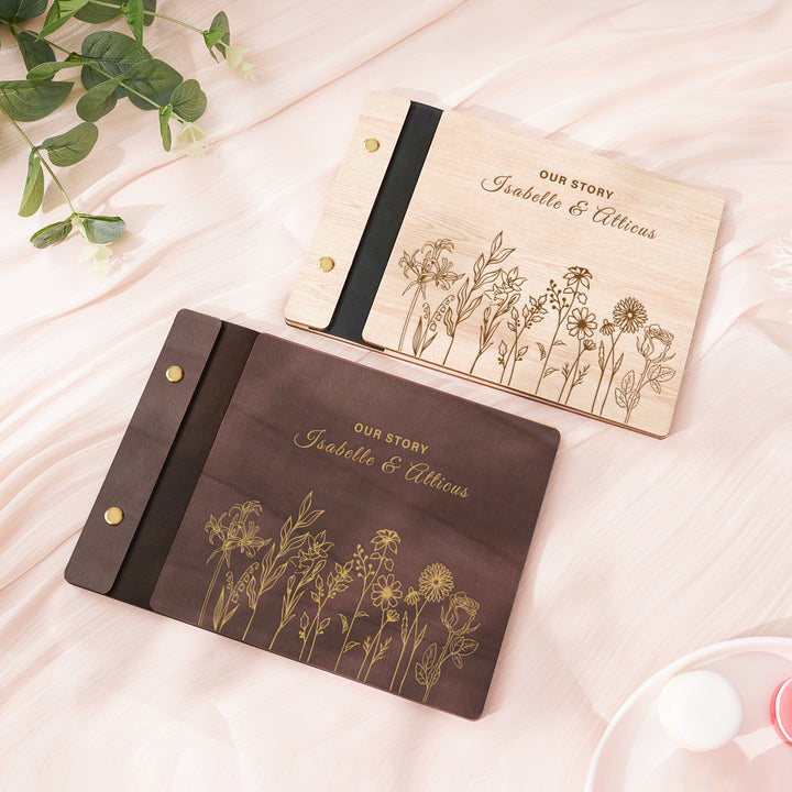 Elegant Wedding Photo Album - Best Wedding Gift