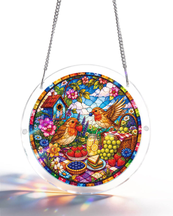 Acrylic Jigsaw Puzzle Suncatcher - Country Harvest