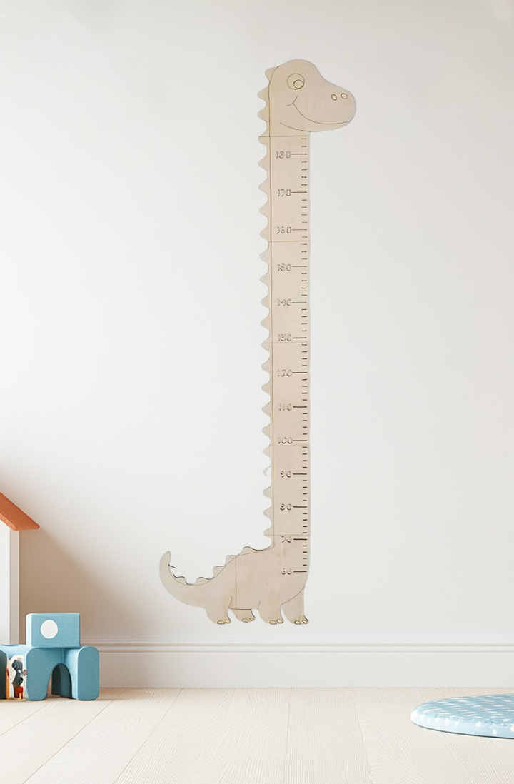 Personalized Wooden Dinosaur Growth Chart Ruler