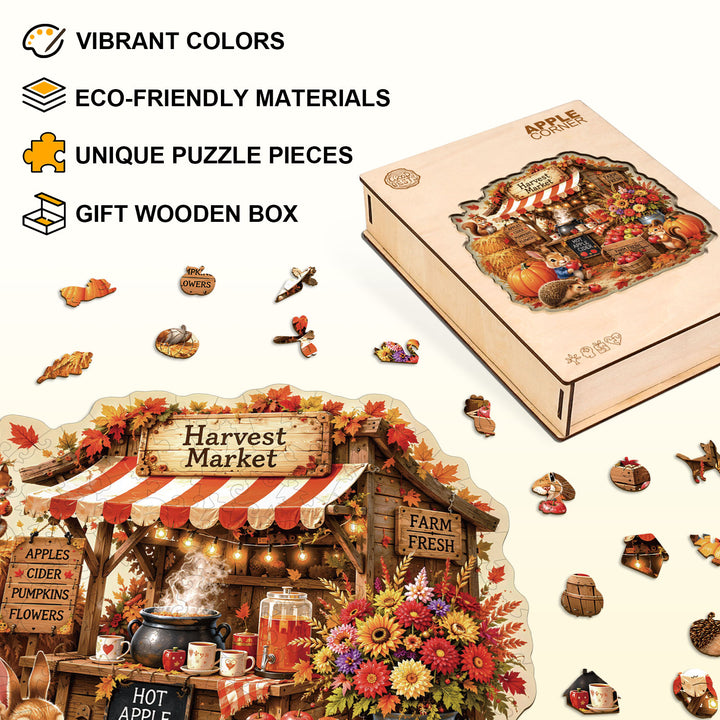 Apple Corner Wooden Jigsaw Puzzle