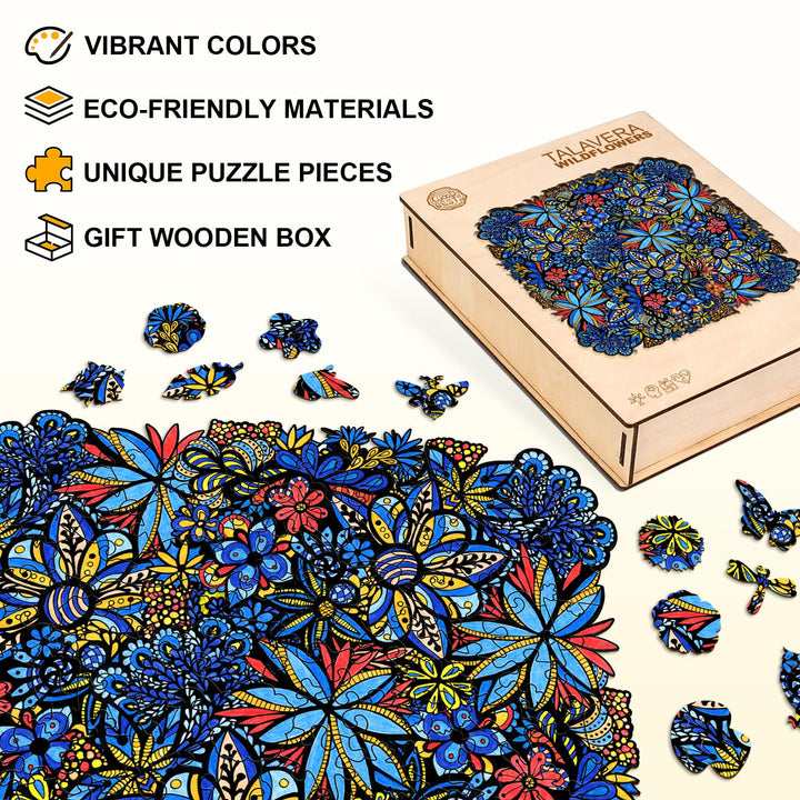 Talavera Wildflowers - By Artist Lori Anne McKague