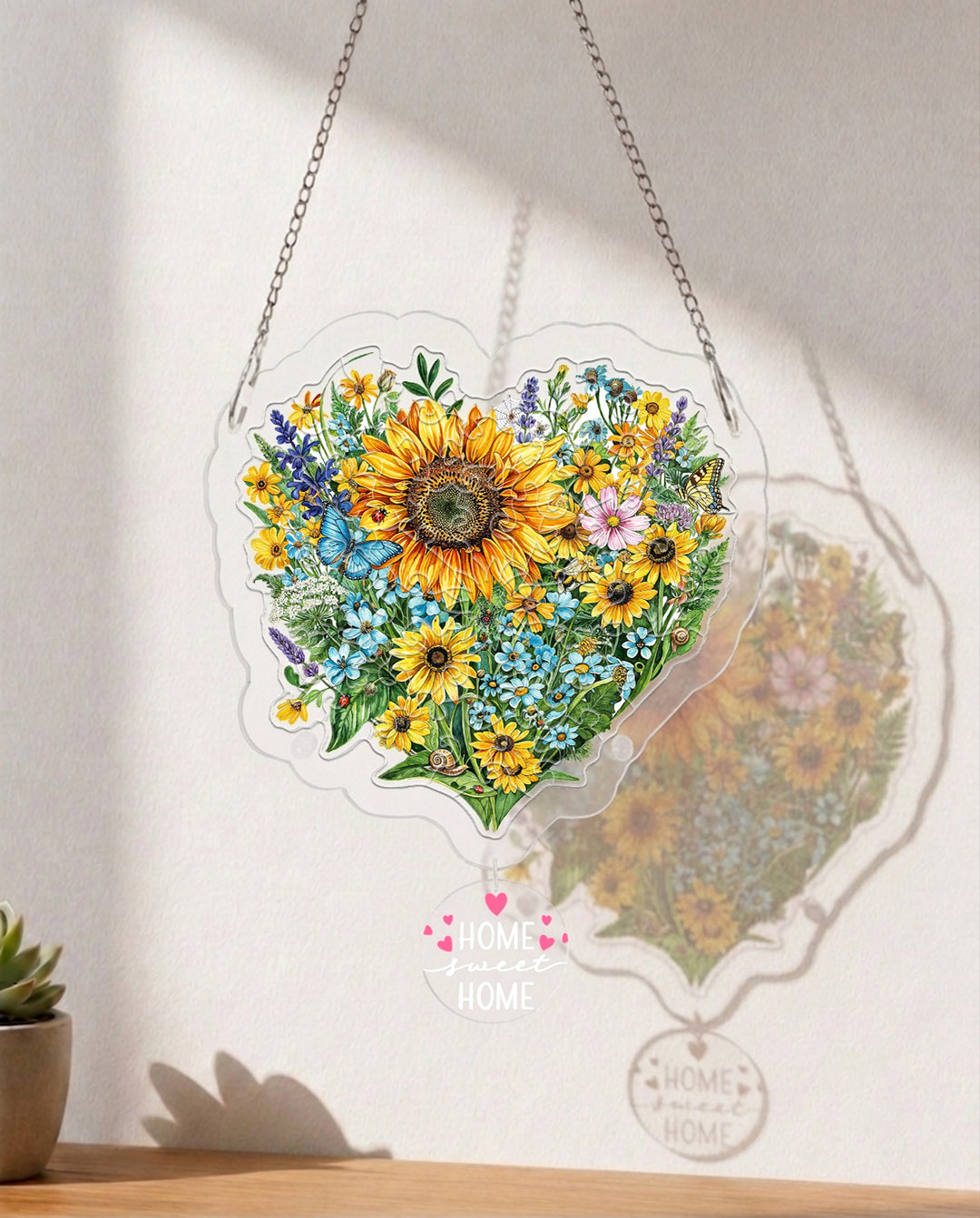 Acrylic Jigsaw Puzzle Suncatcher - The Heart's Wilderness