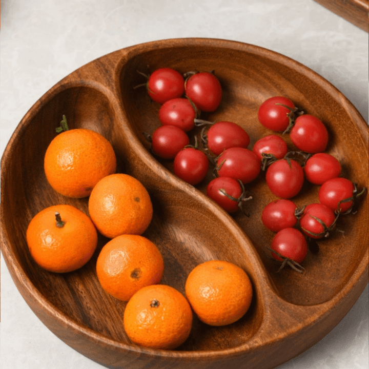 Organic Wooden Dinner Plate