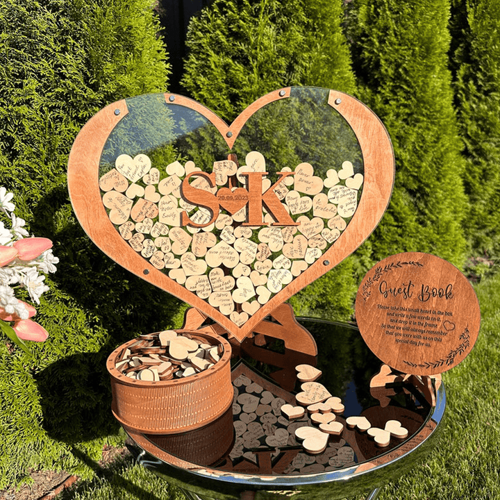 Wedding Customized Wooden Love Message Board & Wedding Decoration