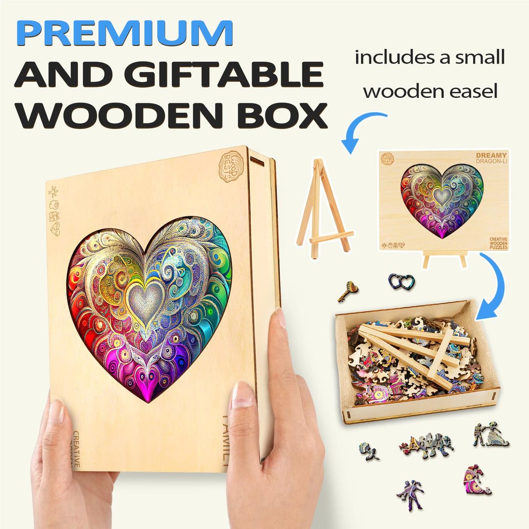 Brave Heart 1 Puzzle en Bois