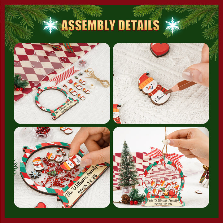 Christmas Rocking Pendant Gift-Snow Man