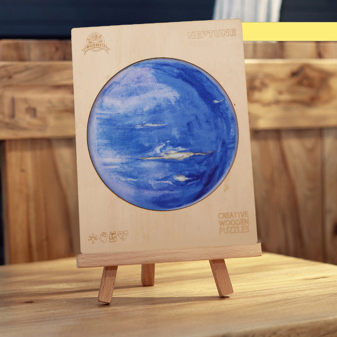 Space Planet Wooden Jigsaw Puzzle