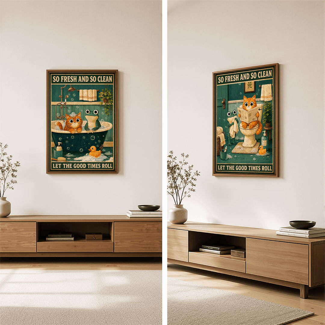 Clean Time - Morphing Lenticular Puzzle