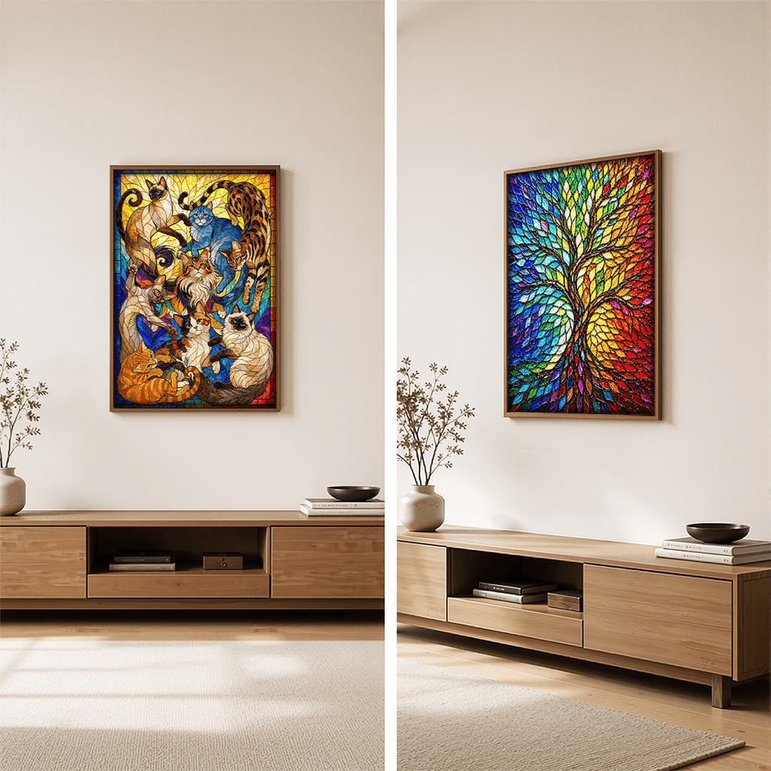 Tree Of Life is Cats - Morphing Lenticular Puzzle