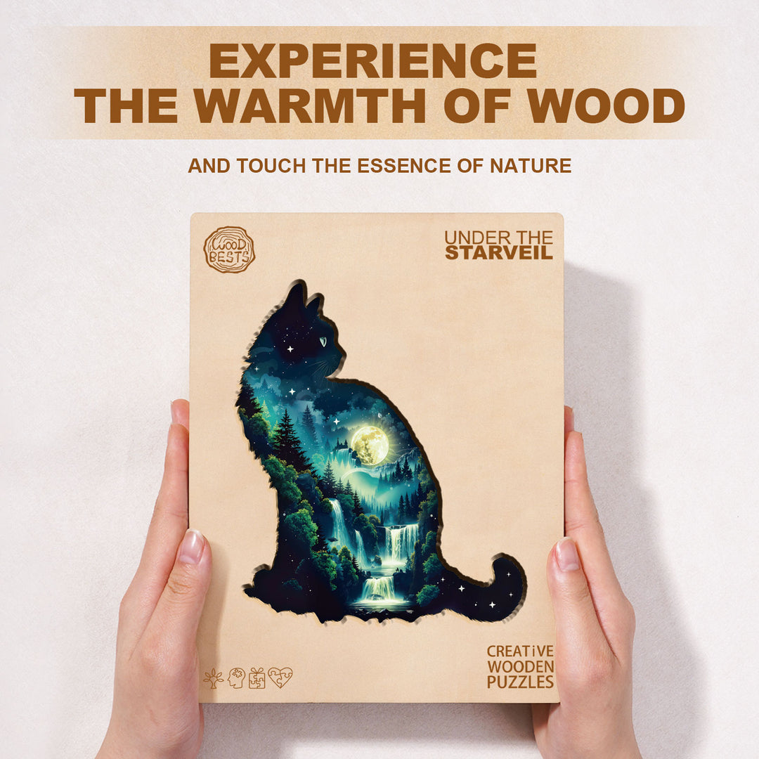 Under The Starveil Wooden Jigsaw Puzzle
