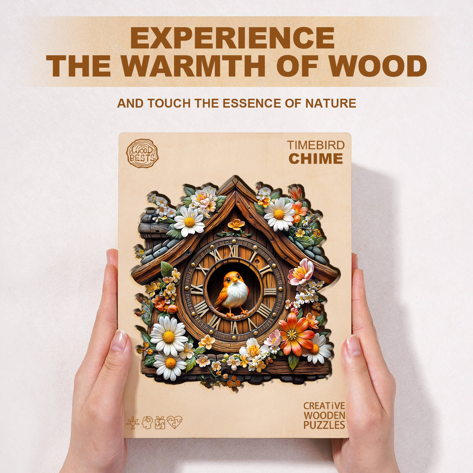 Timebird Glockenspiel Holz-Puzzle