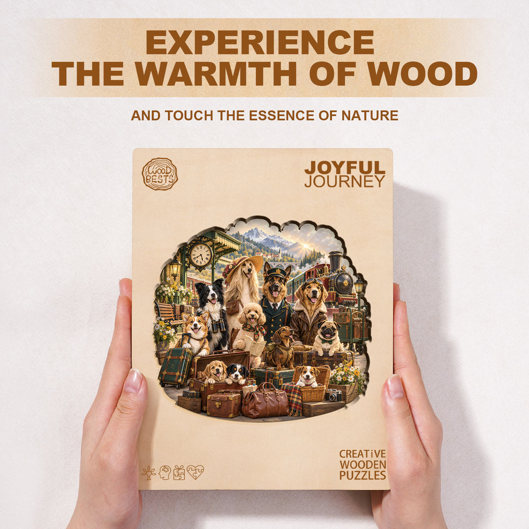 Joyful Journey  Wooden Jigsaw Puzzle