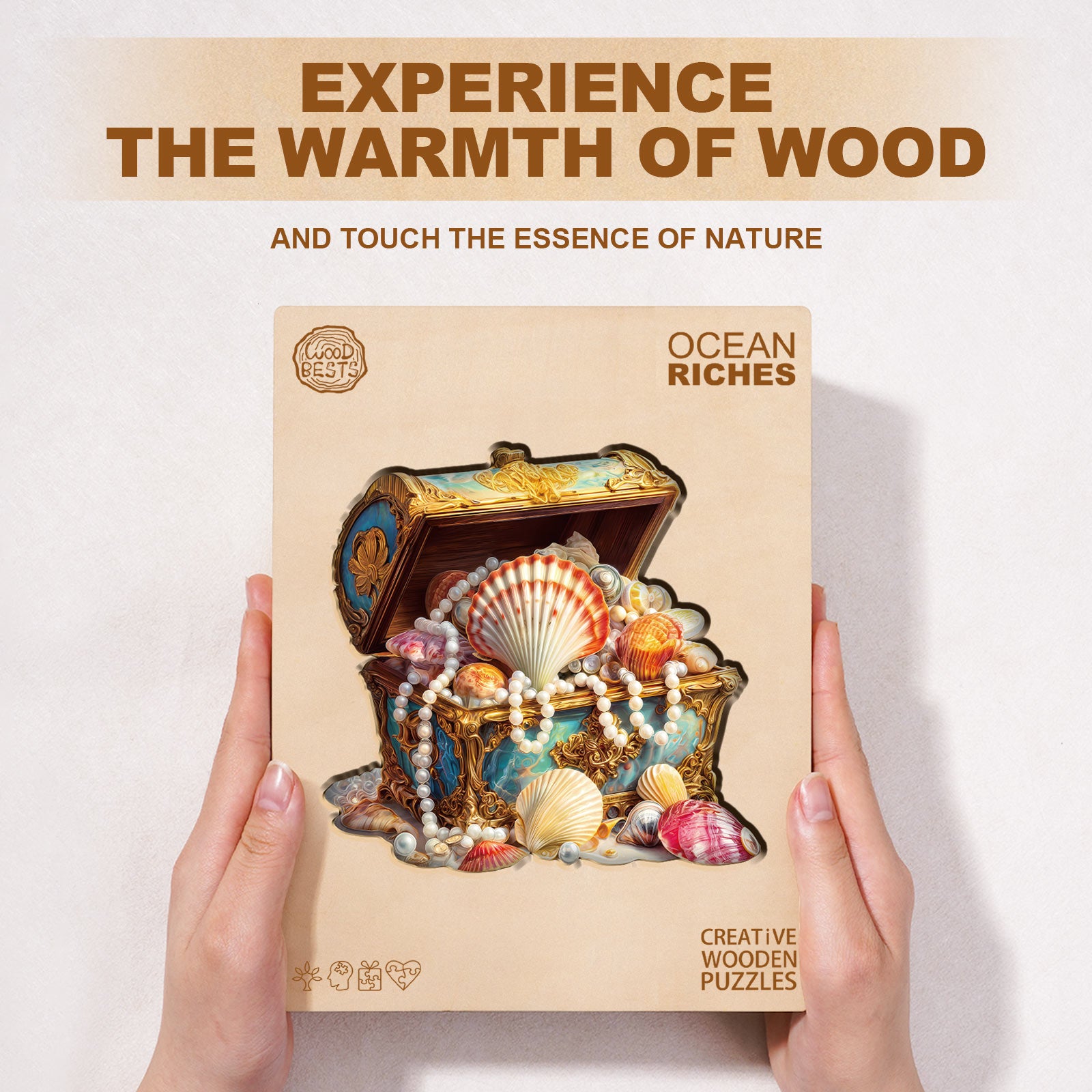 Ocean Riches Wooden Jigsaw Puzzle