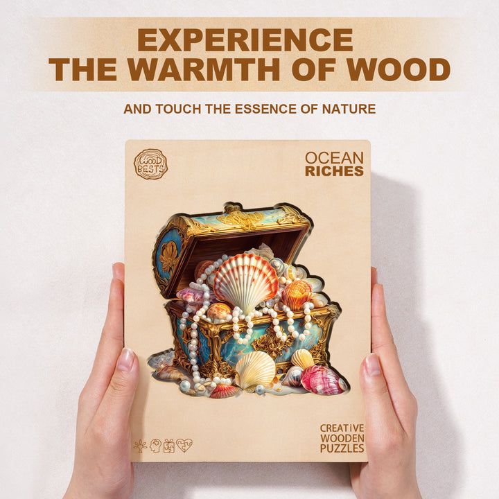Ocean Riches Wooden Jigsaw Puzzle
