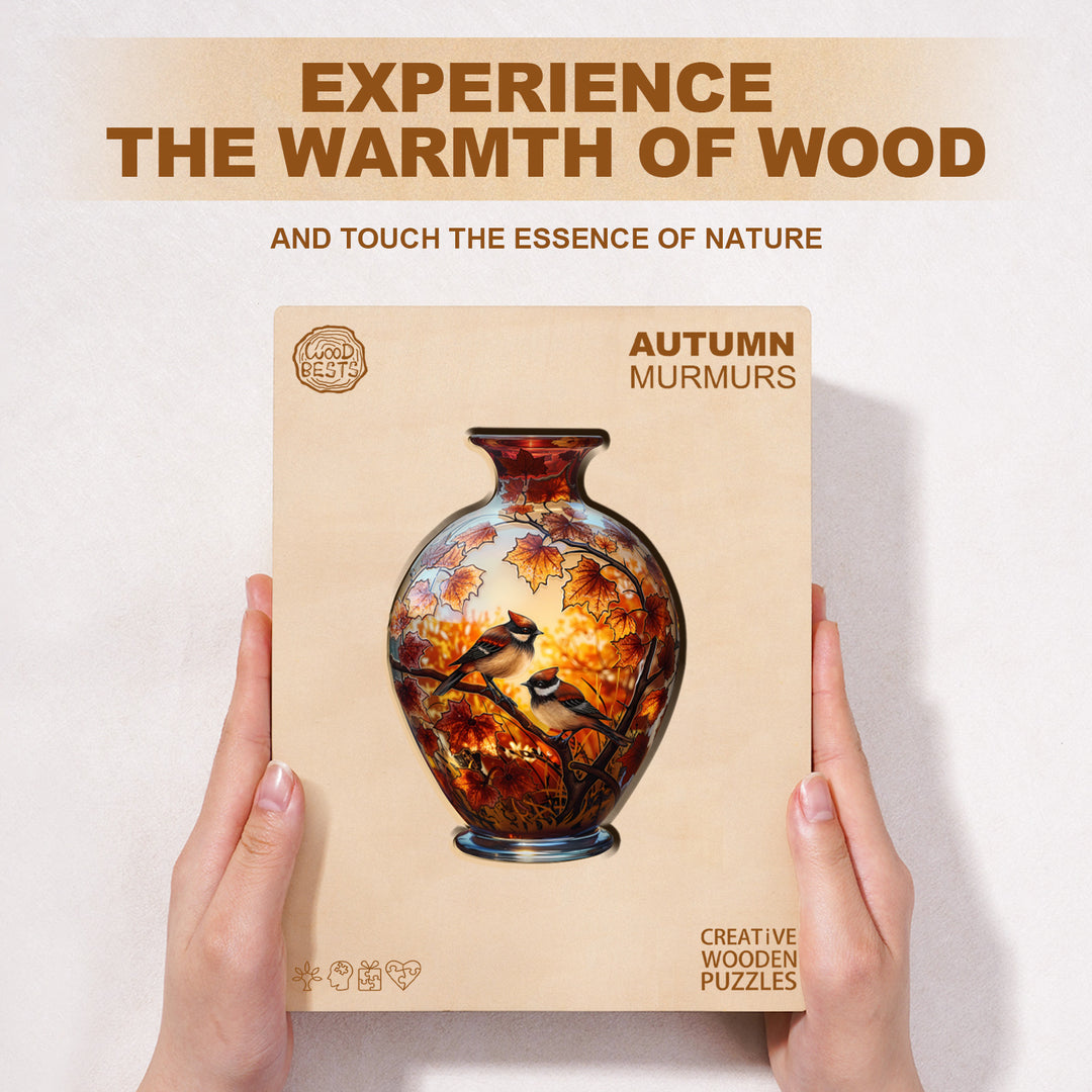 Autumn Murmurs Wooden Jigsaw Puzzle