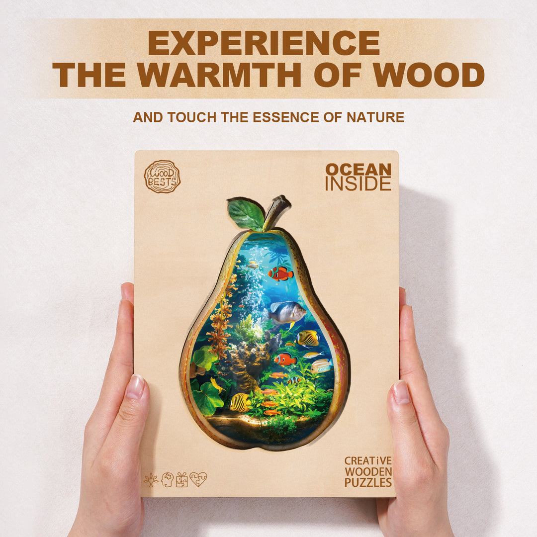 Ocean Inside Wooden Jigsaw Puzzle