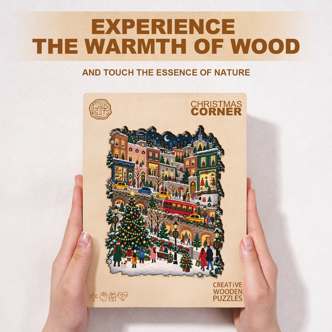 Christmas Corner Wooden Jigsaw Puzzle