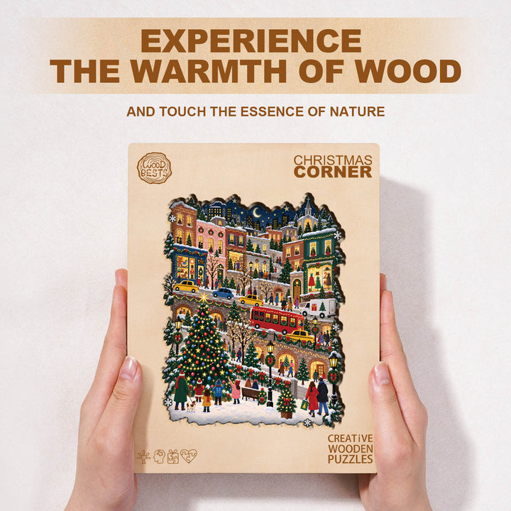 Christmas Corner Wooden Jigsaw Puzzle