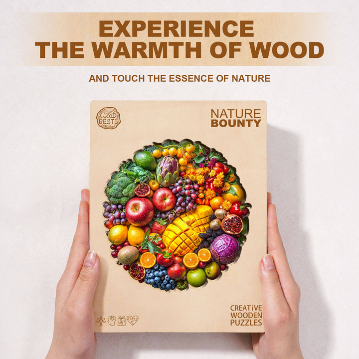 Nature Bounty Wooden Jigsaw Puzzle