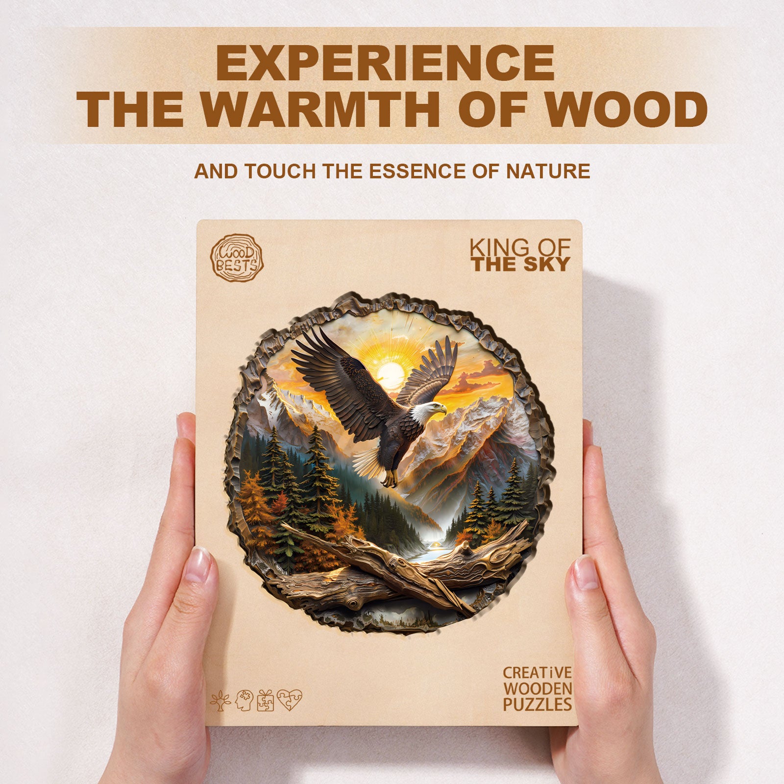 King of the Sky Wooden Jigsaw Puzzle