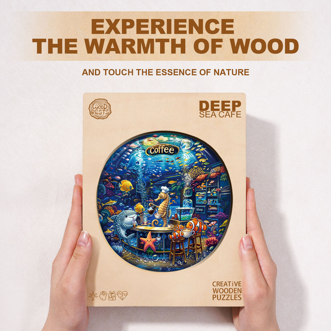 Deep Sea Cafe Wooden Jigsaw Puzzle