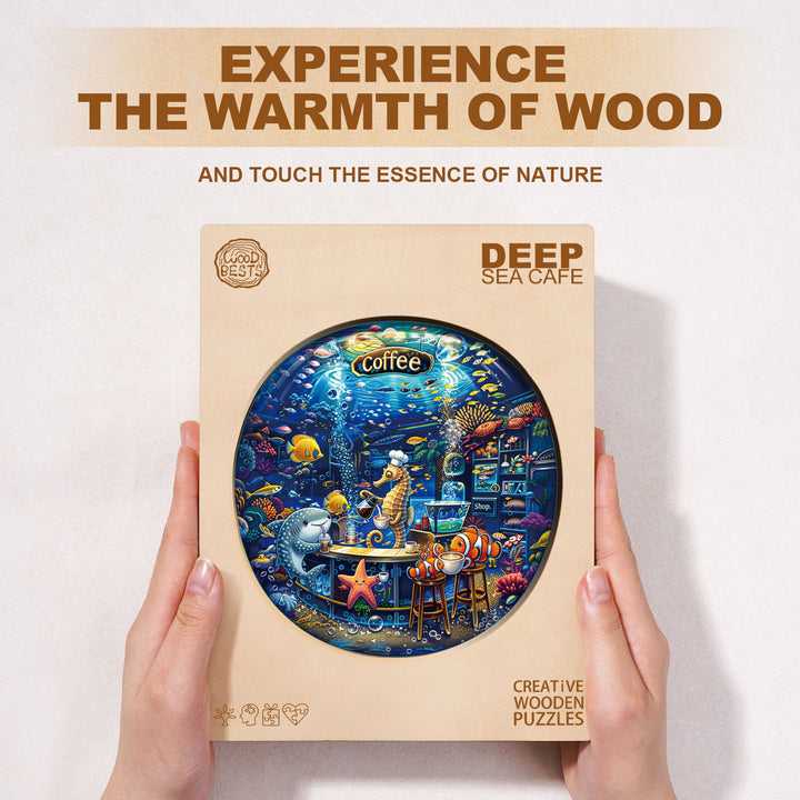 Deep Sea Cafe Wooden Jigsaw Puzzle