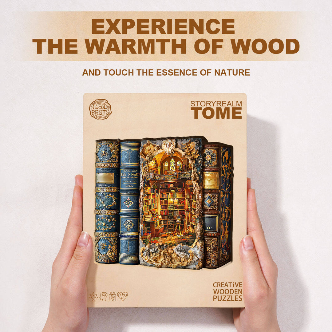 StoryRealm Tome Wooden Jigsaw Puzzle