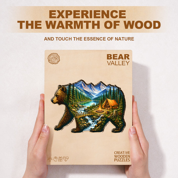 Bear Valley  Wooden Jigsaw Puzzle