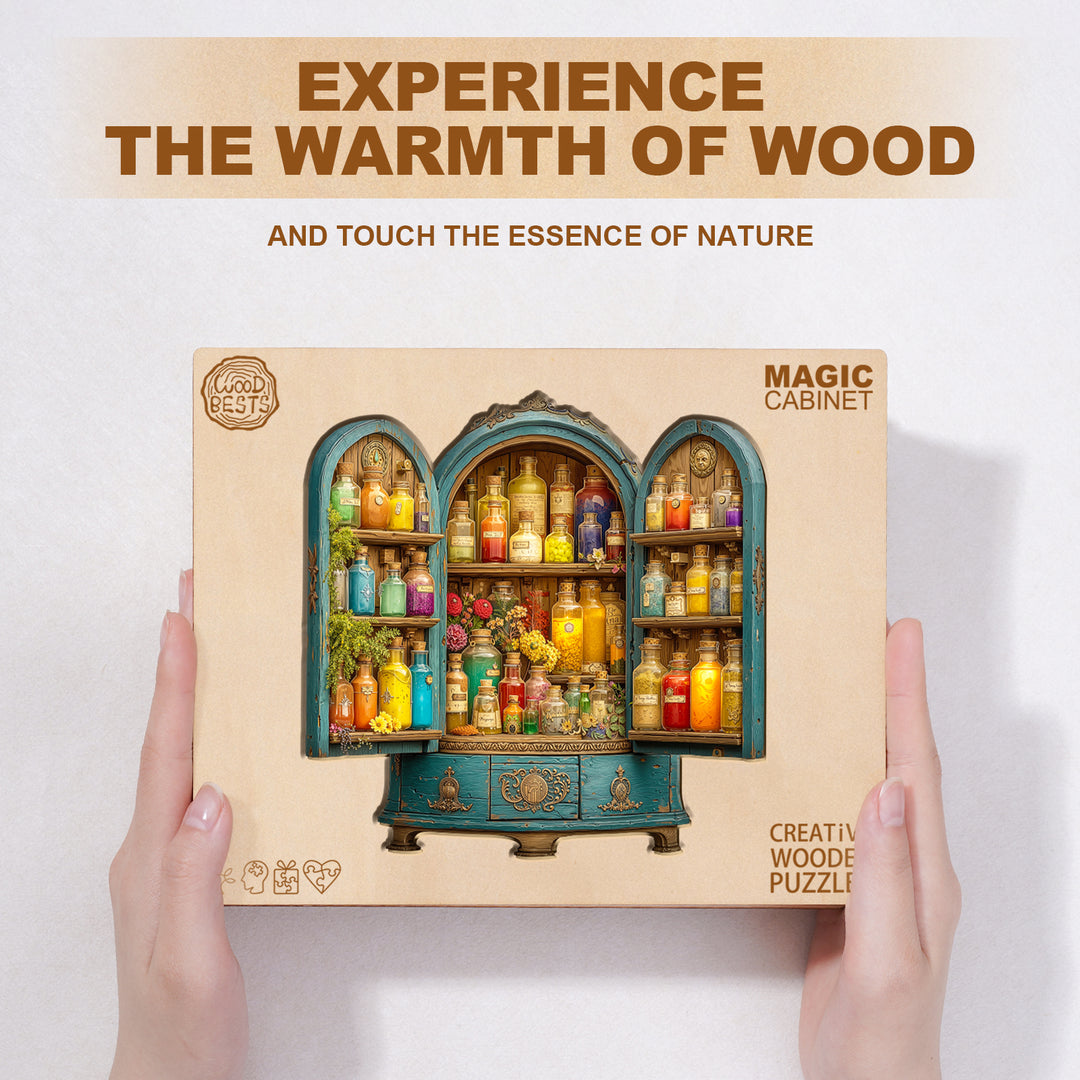 Magic Cabinet Wooden Jigsaw Puzzle